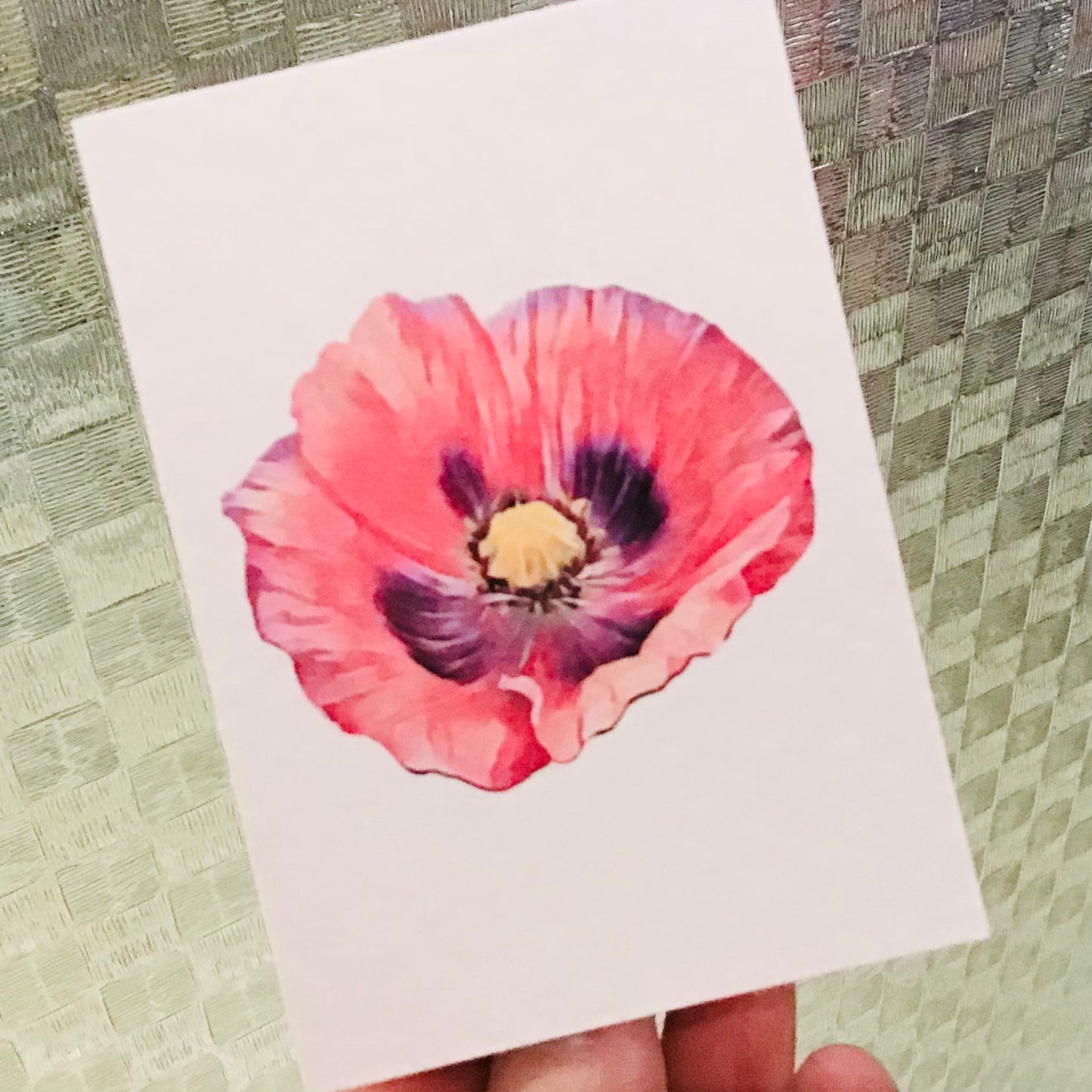 Vintage Floral Mini Greeting Card Collection