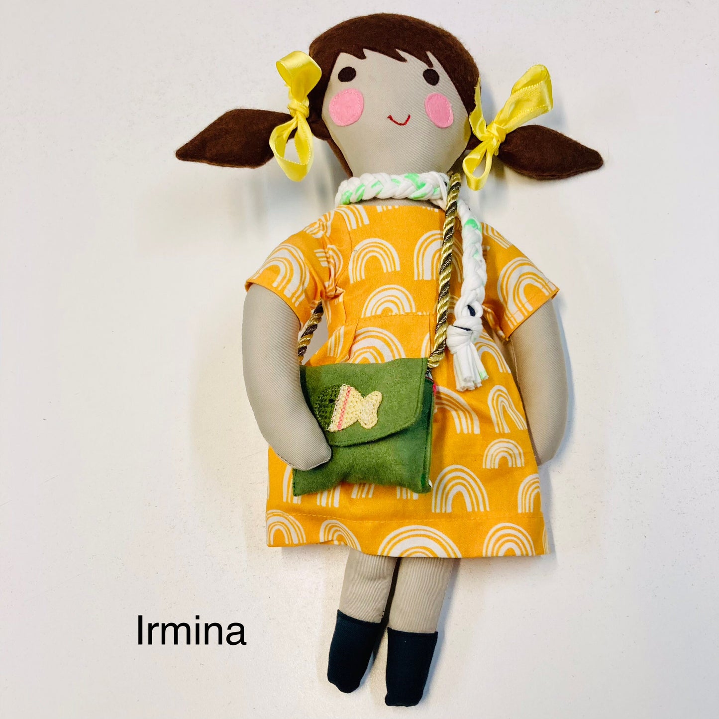 Handmade One-Of-A-Kind Best Friends Cloth Dolls
