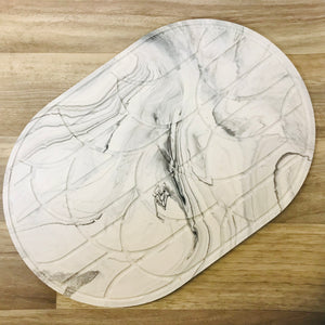 Eco Resin Extra large Oval Tray