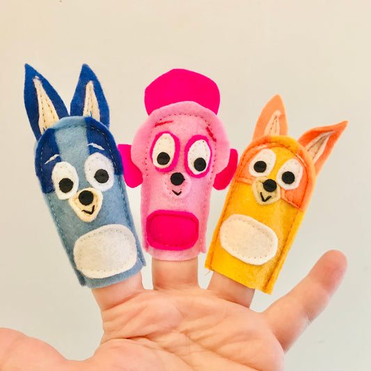 Felt Handmade Finger Puppet Sets