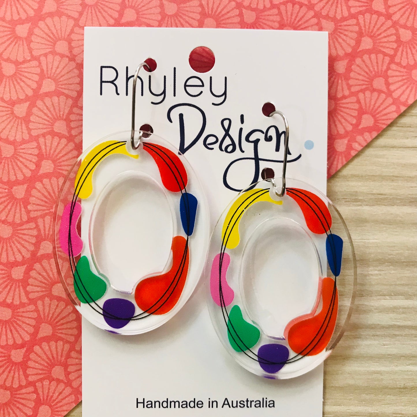 Statement Arty Loops Earrings