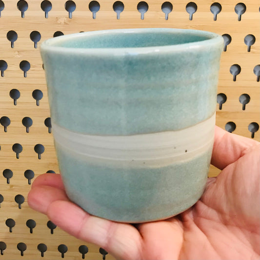 Handmade Pottery Hug Mugs