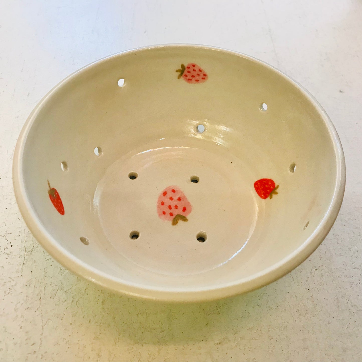Ceramic Handthrown Berry Bowl