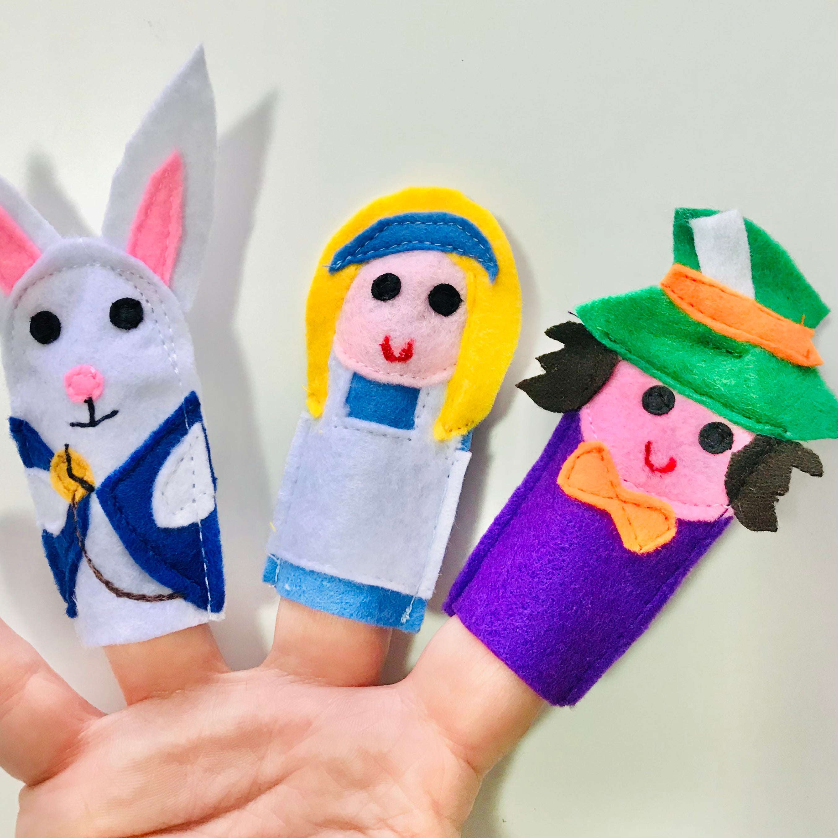 Felt Handmade Finger Puppet Sets