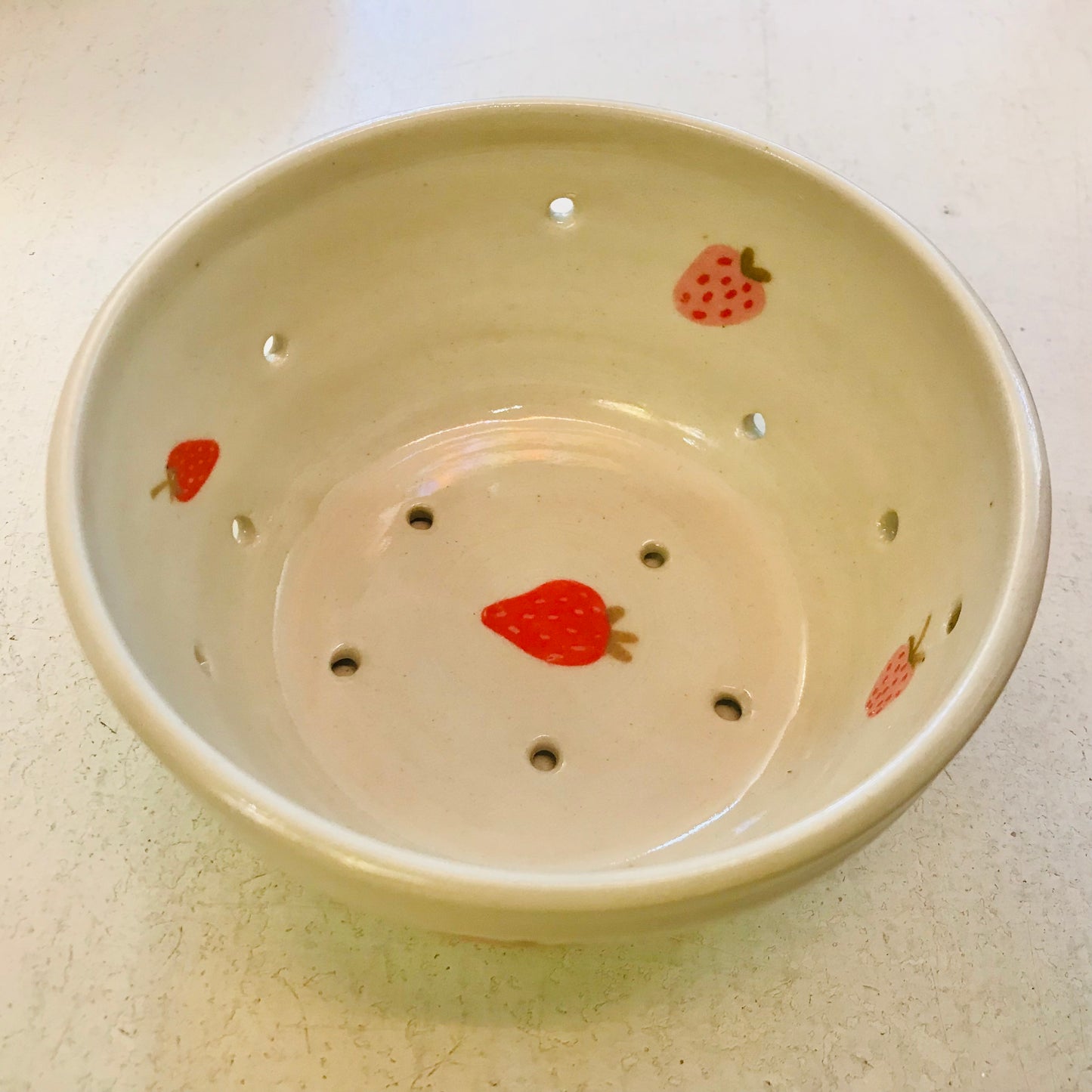 Ceramic Handthrown Berry Bowl