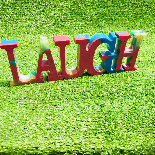 Resin 3D Word Decorations