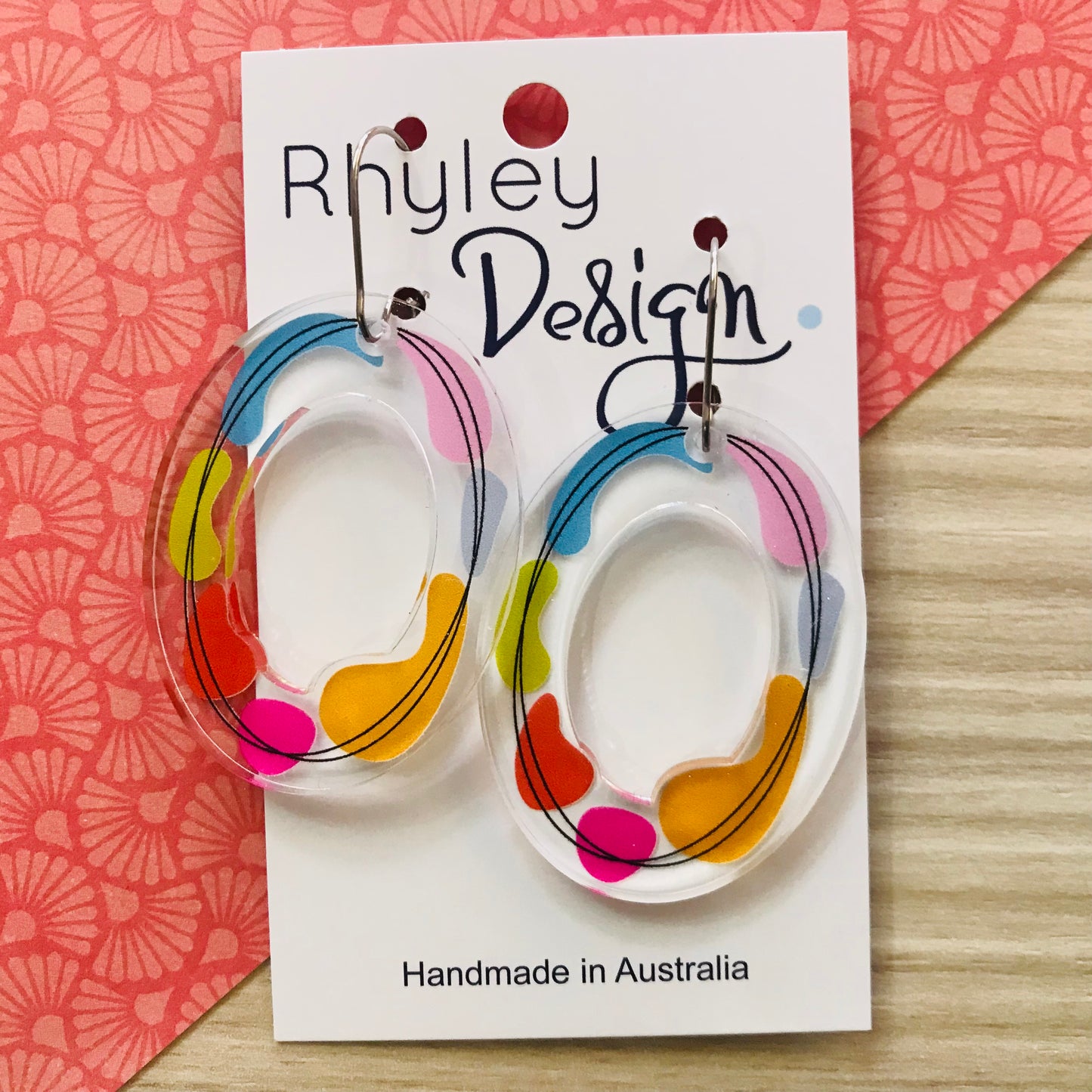 Statement Arty Loops Earrings