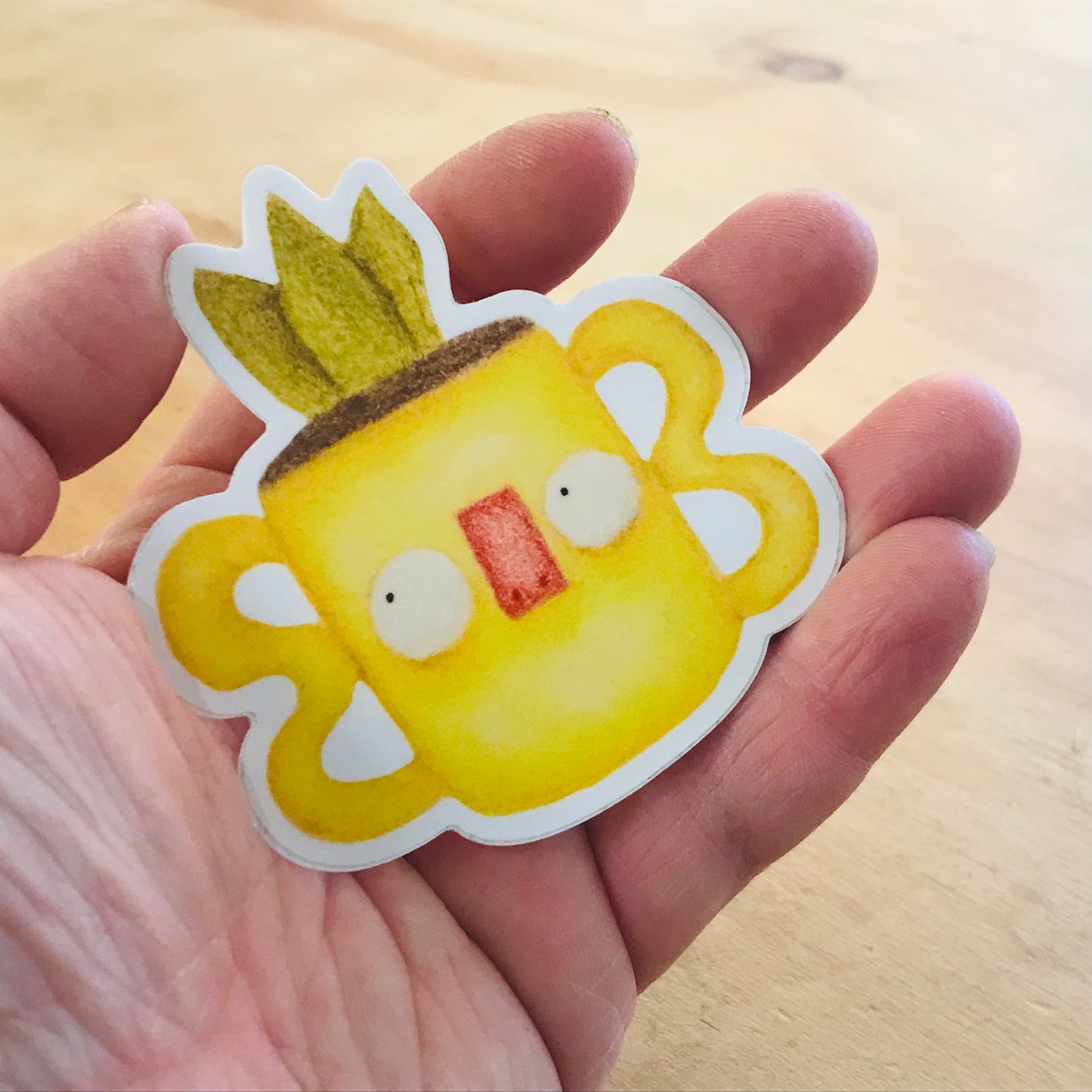 Original Illustration Die Cut Vinyl Stickers