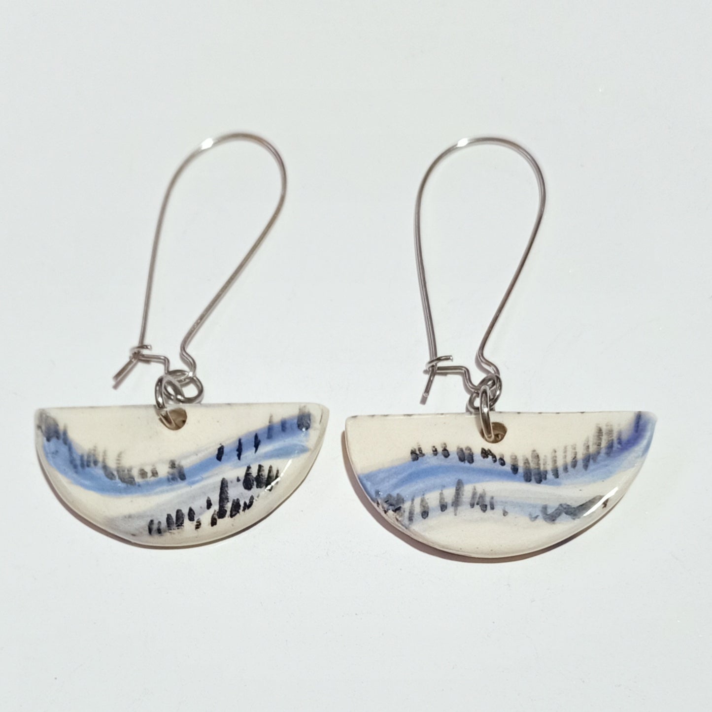 Handcrafted Pottery Earrings