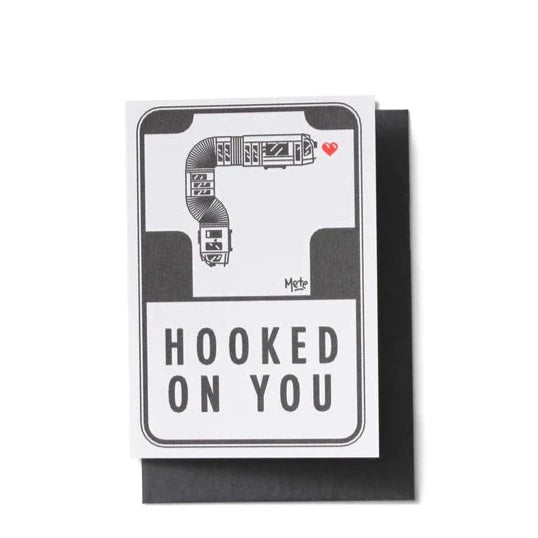 Greeting Card - Hooked On You