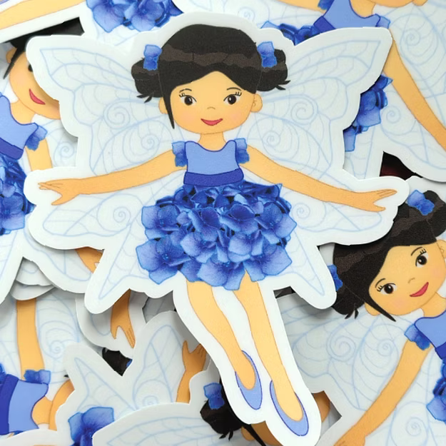 Fairy Blossom Vinyl Stickers