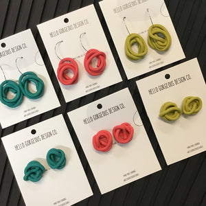 Polymer Clay Handmade Earrings - Spaghetti Range