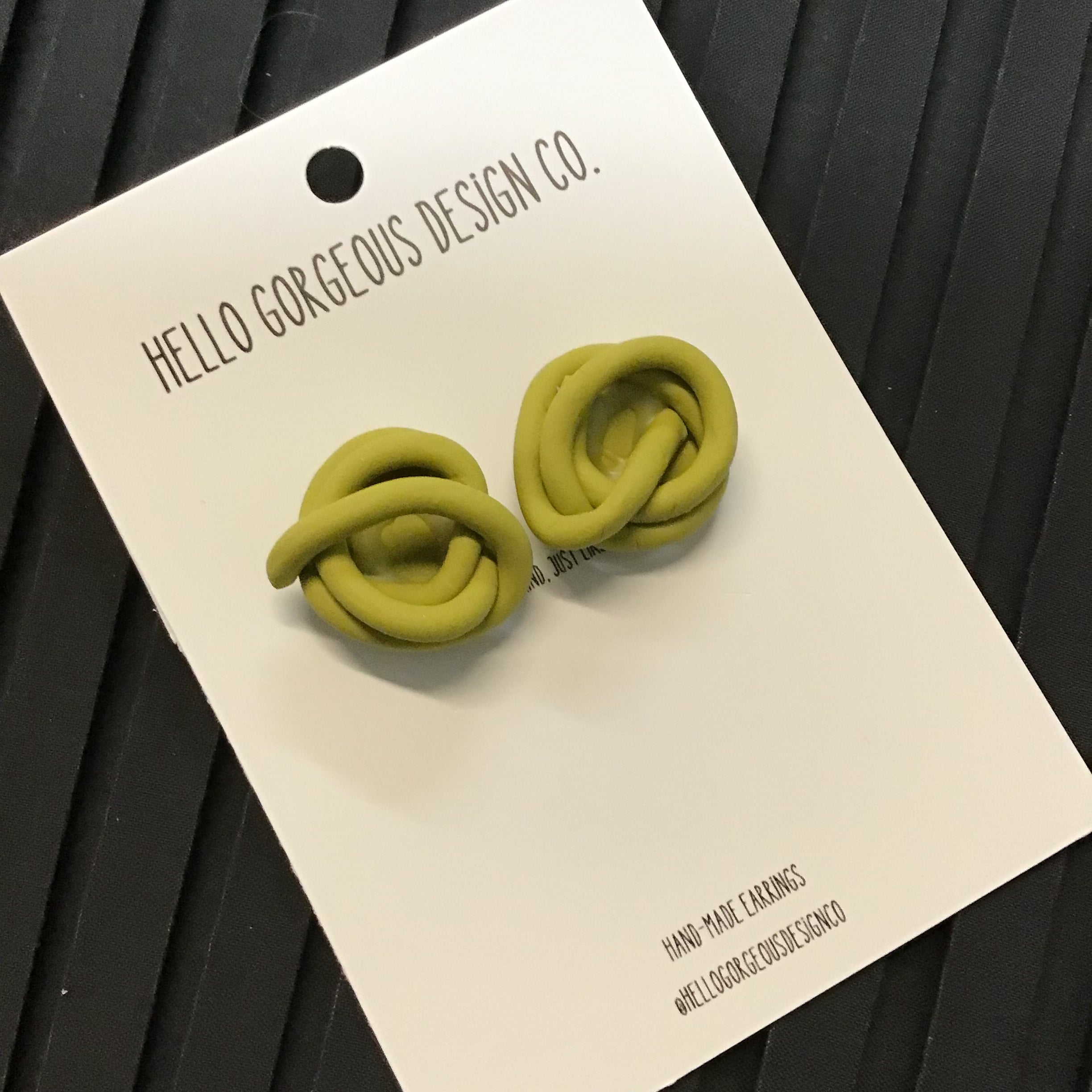 Polymer Clay Handmade Earrings - Spaghetti Range