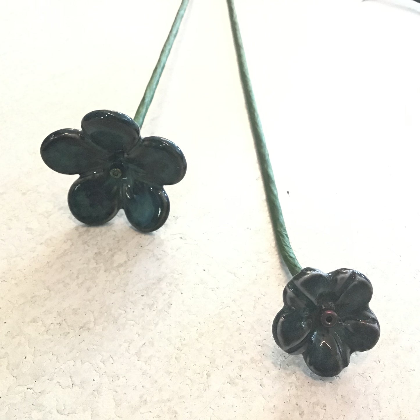 Handthrown Ceramic Flower