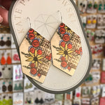 Aluminium Original Art Earrings