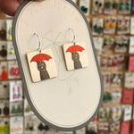 Aluminium Original Art Earrings
