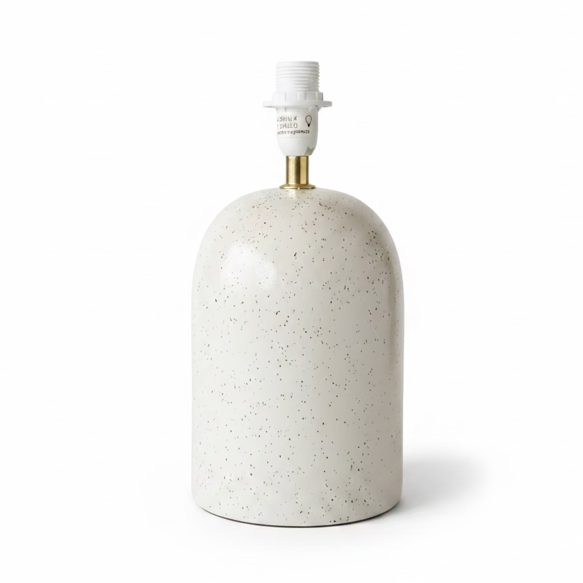 Lamp Base Only - Bullet Ceramic Table Lamp