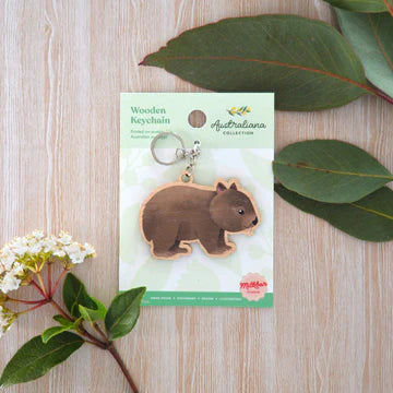 Wooden Keychains - Australiana Collection