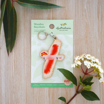 Wooden Keychains - Australiana Collection