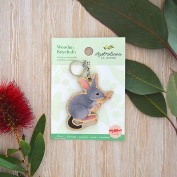 Wooden Keychains - Australiana Collection