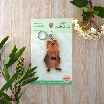 Wooden Keychains - Australiana Collection