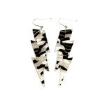 Lightening Bolt Hook Earrings - Mega