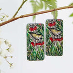 Aluminium Original Art Earrings