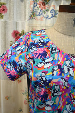 Women's Handmade V Top - Magpies **ON SALE**
