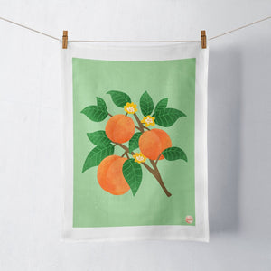 Tea Towel - Peaches