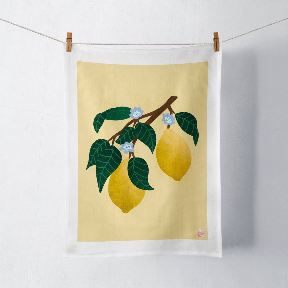 Tea Towel - Lemons