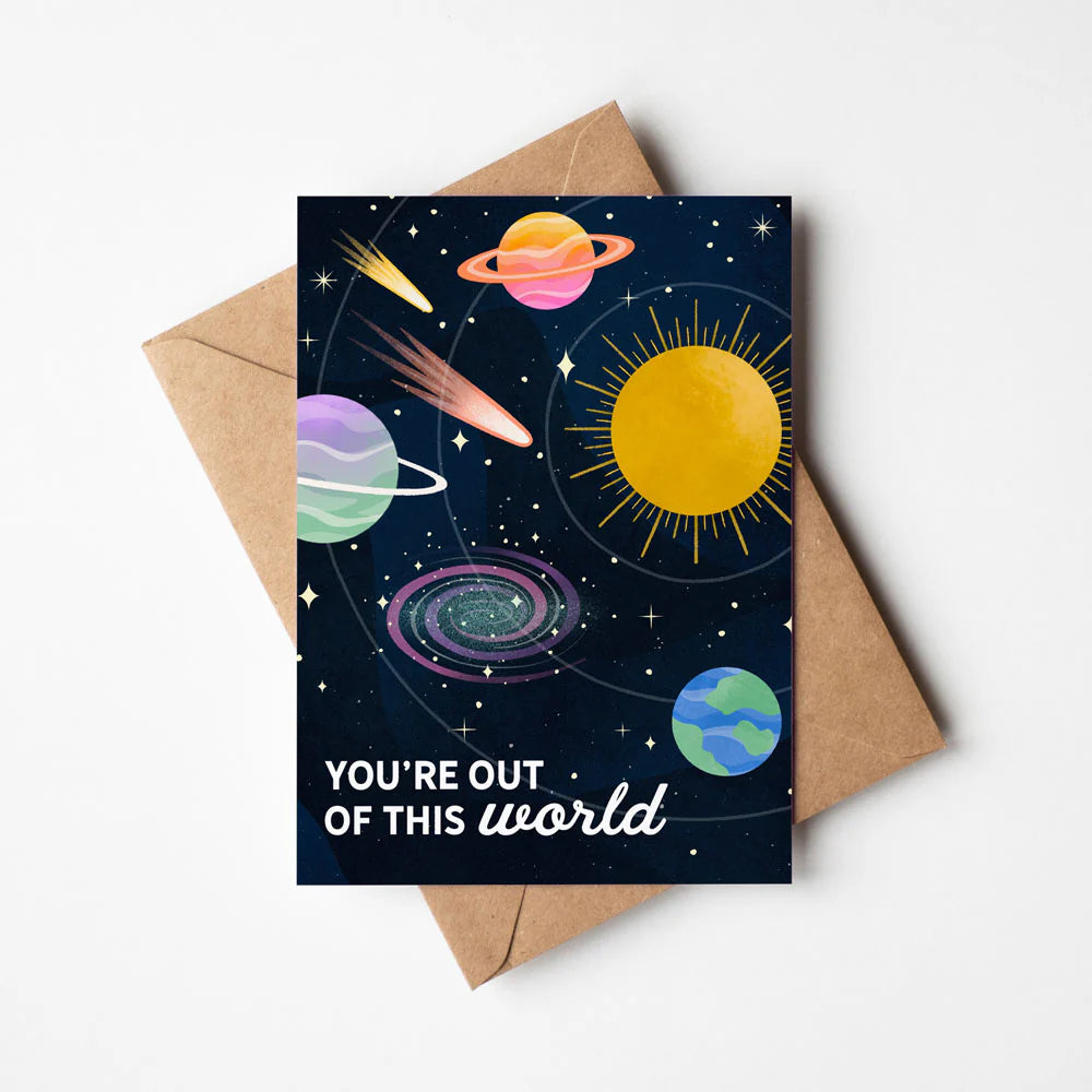 Milkbar Studio Original art Greeting Cards