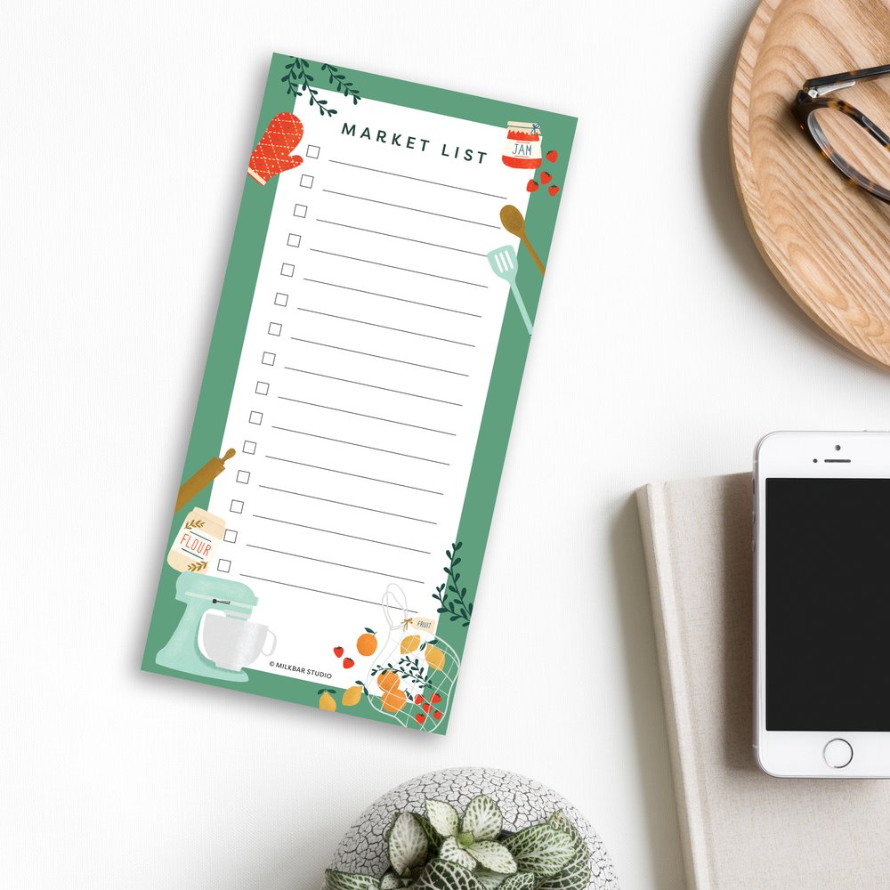 Market List Notepad