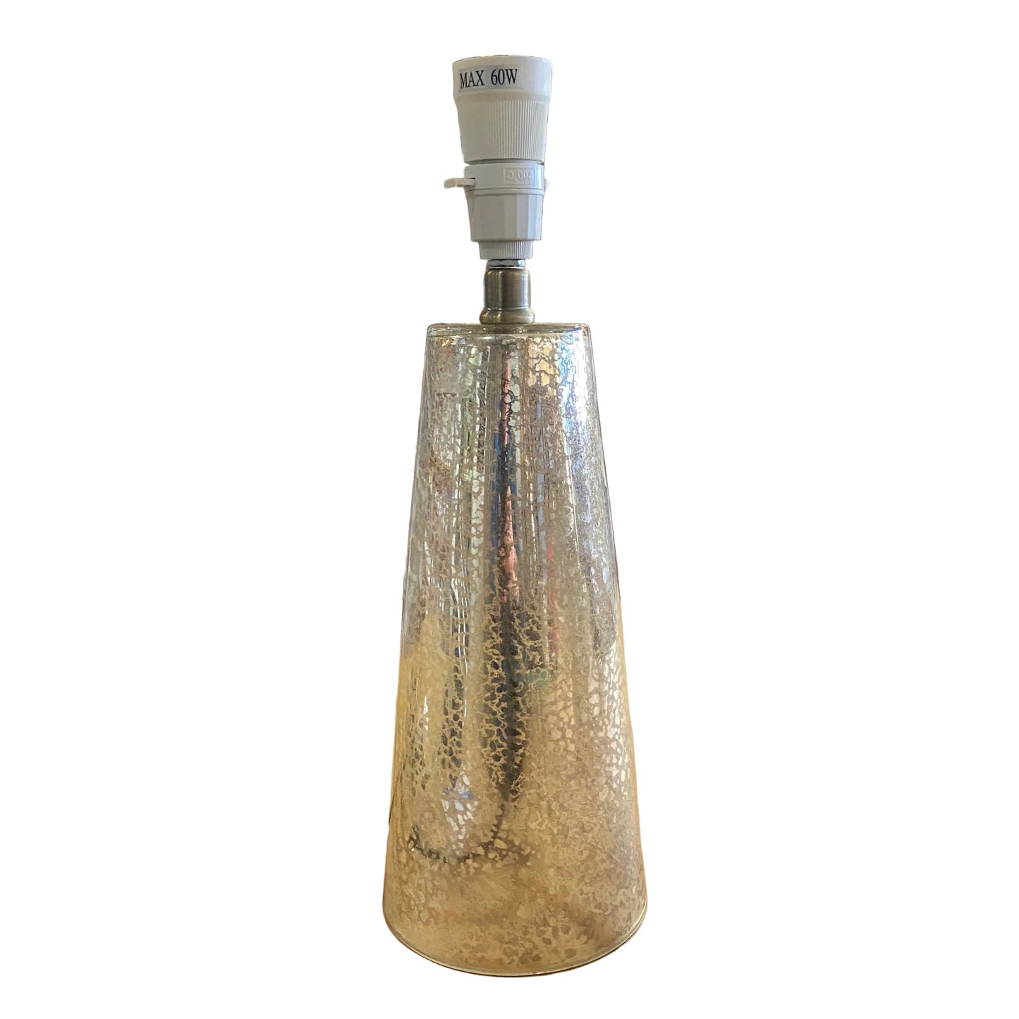 Lamp Base Only - Gold Speckled Glass Table Lamp (pair available)