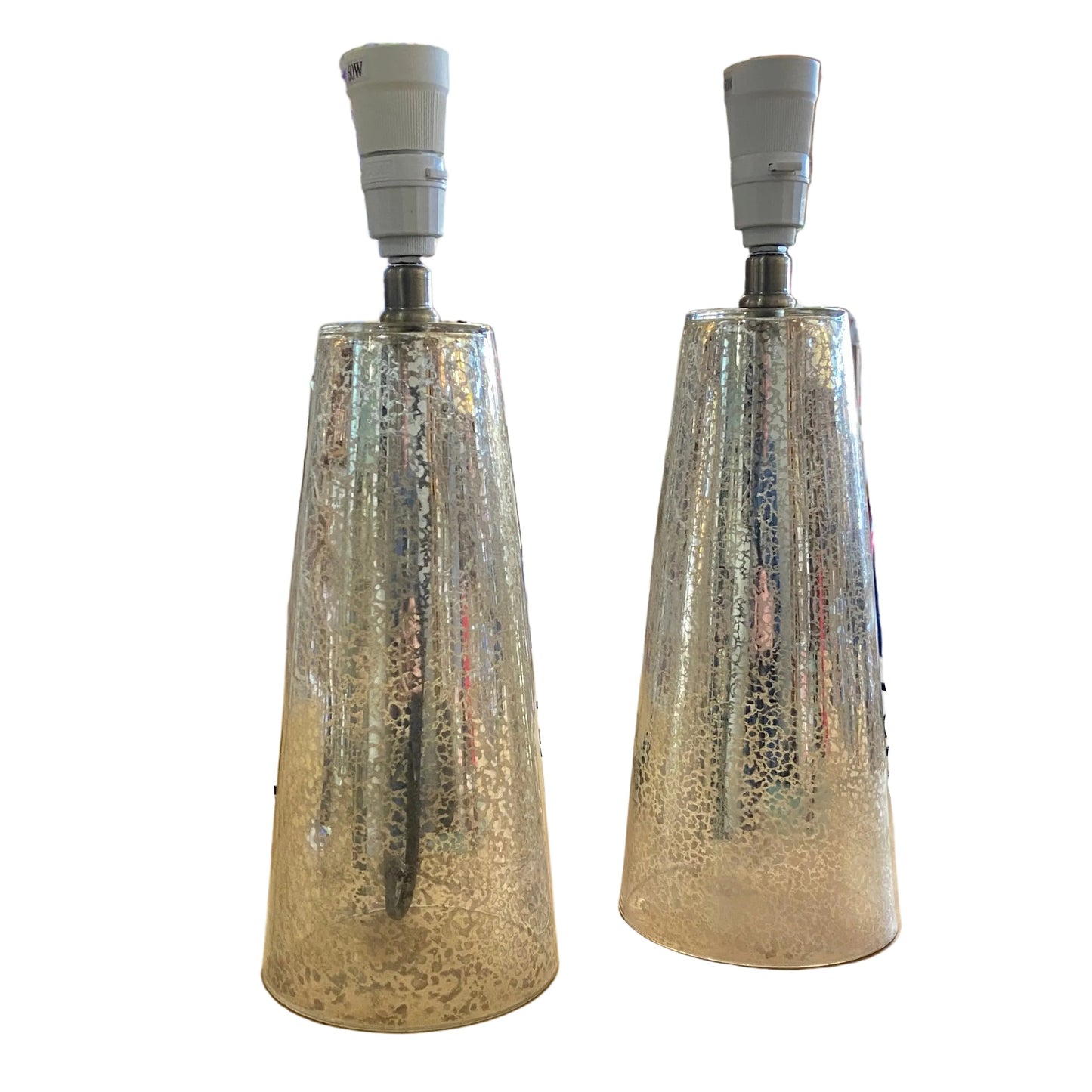 Lamp Base Only - Gold Speckled Glass Table Lamp (pair available)