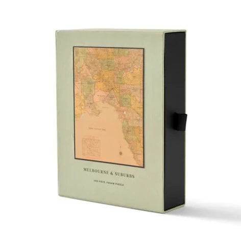 Melbourne and Suburbs Jigsaw Puzzle