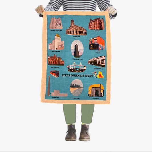 Tea Towel - Melbourne's West Vintage
