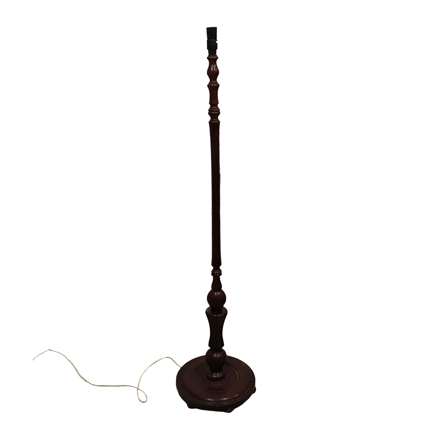 Wooden floor lamp 