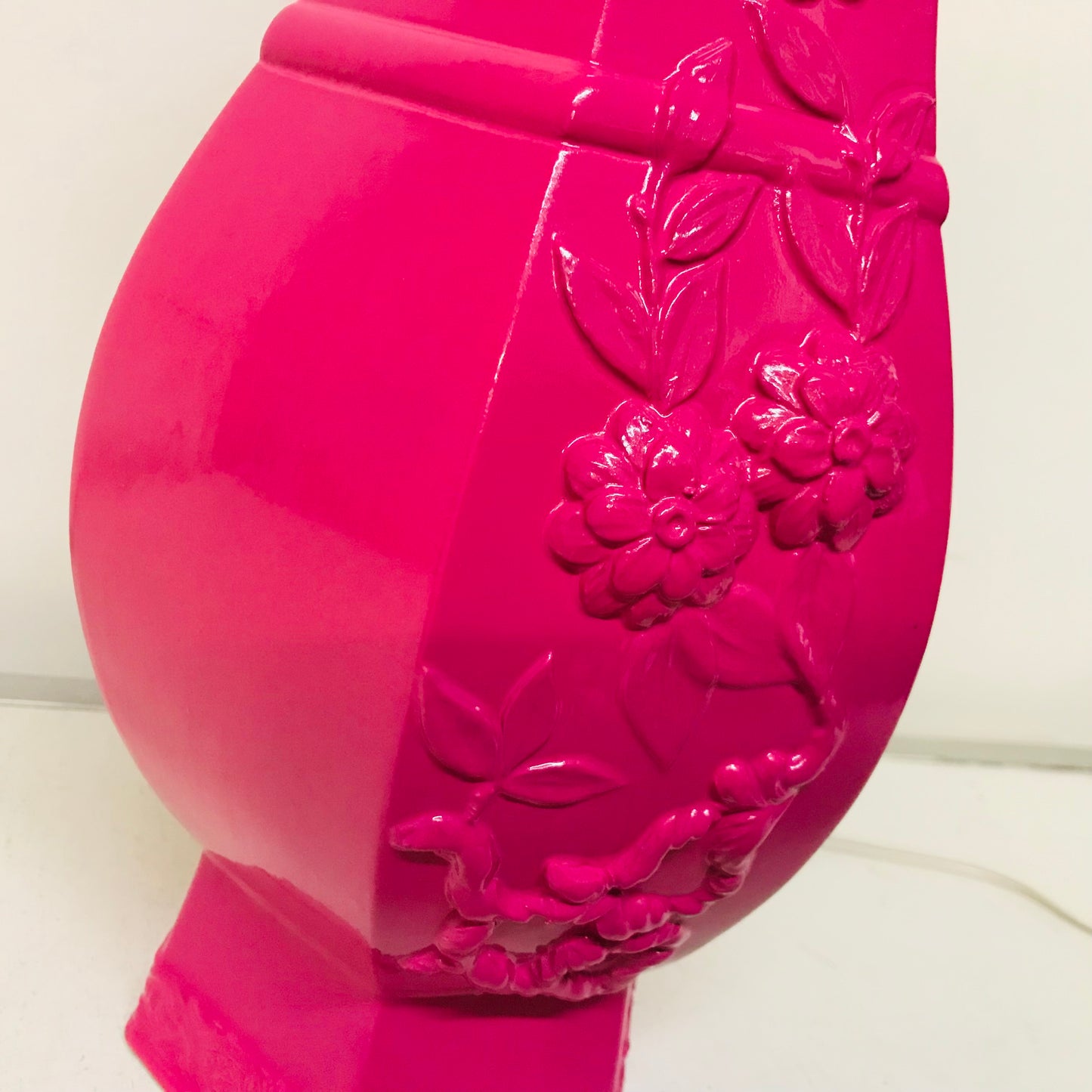 Hot Pink Statement Table Lamp