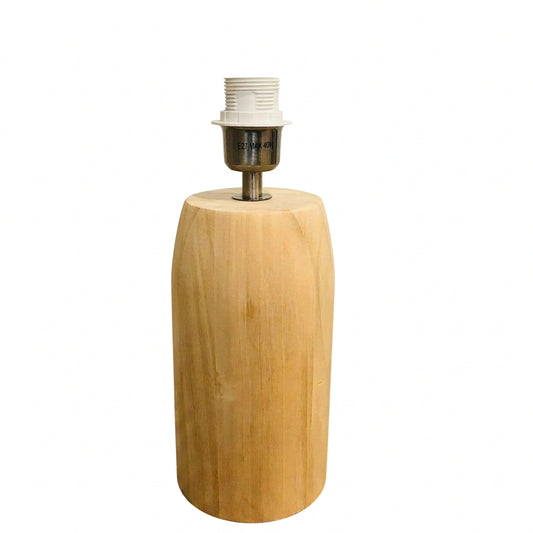 Lamp Base Only - Blonde Timber Table Lamp