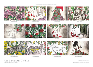 2024 Kate Piekutowski Calendar