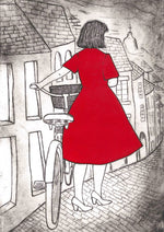 Original Art Print Blank Greeting Cards - individual