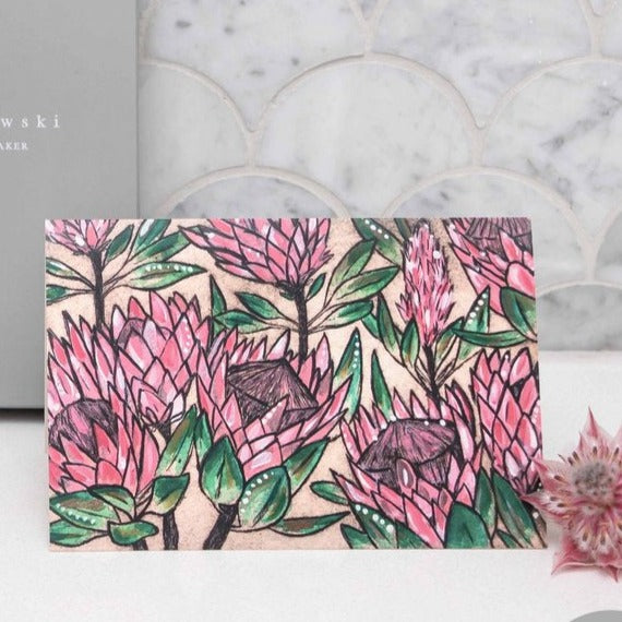 Original Art Print Blank Greeting Cards - individual