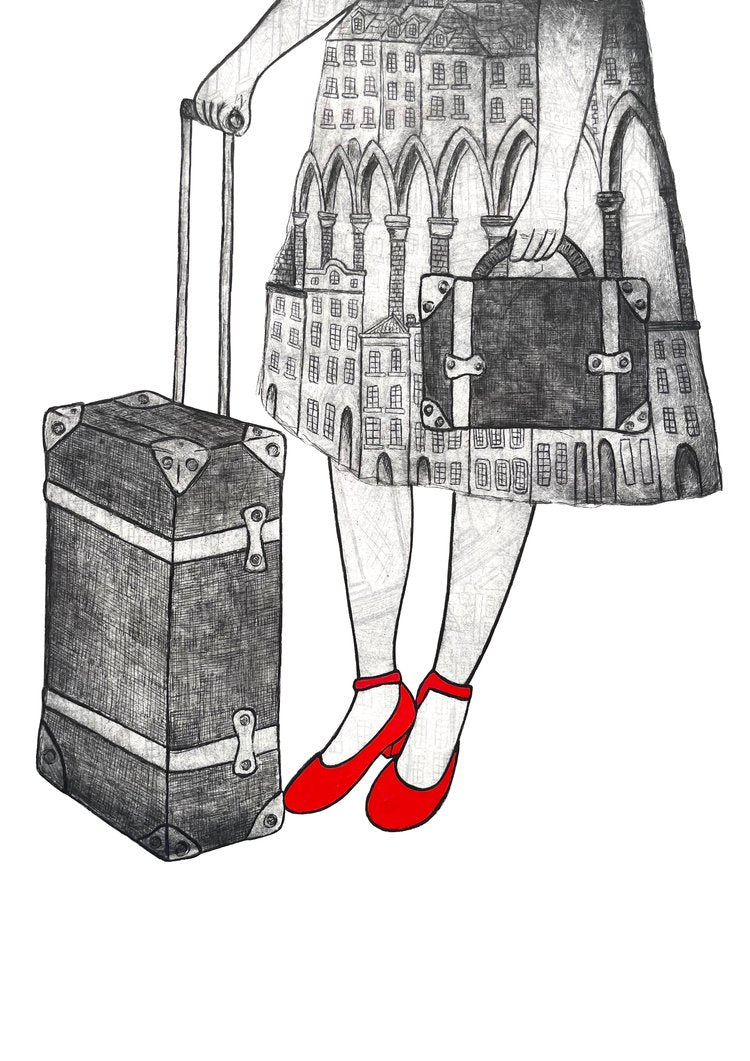 Kate Piekutowkski Original A4 Art Prints