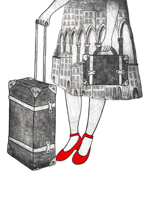 Kate Piekutowkski Original A4 Art Prints