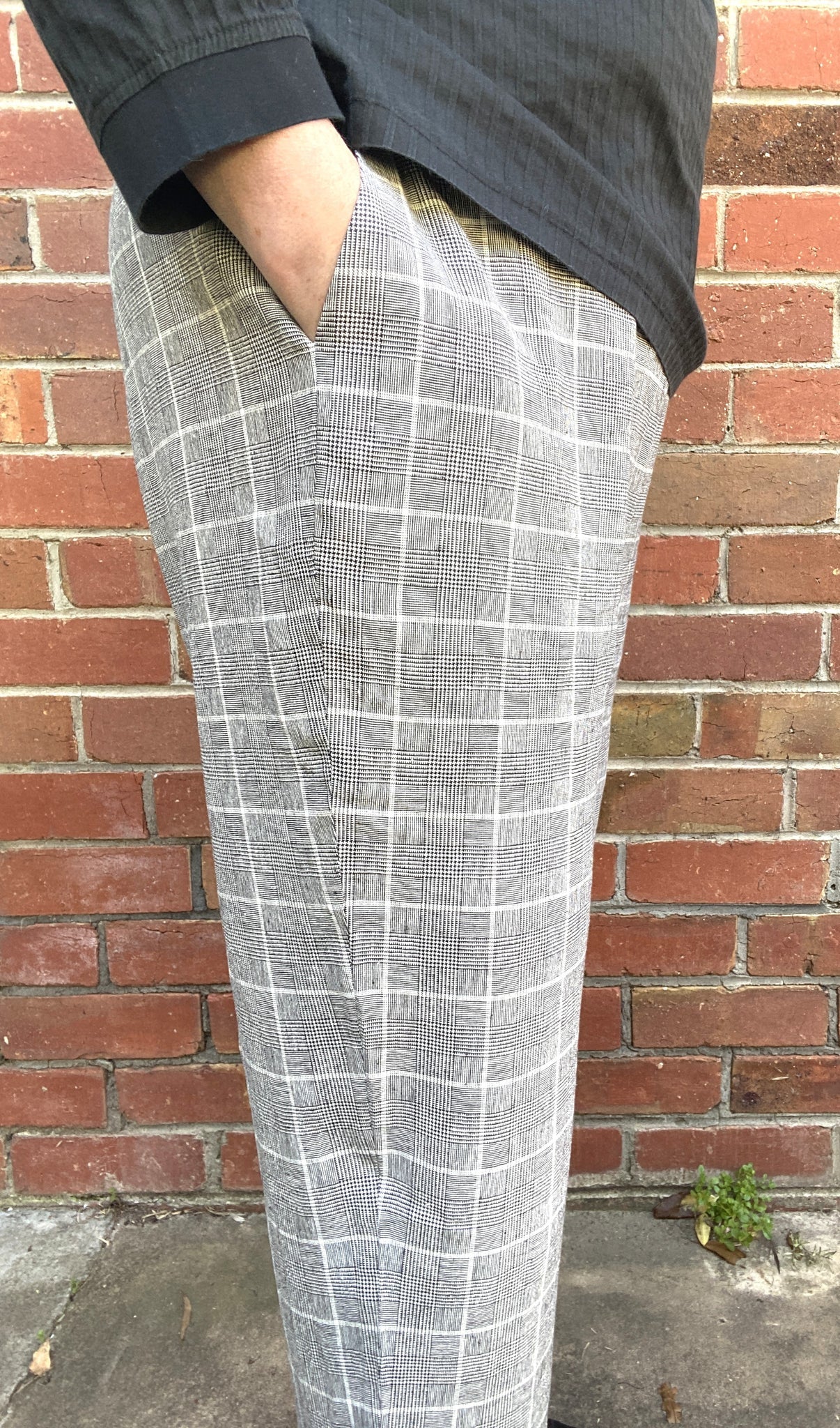 Women's Handmade Slider Pants - Prince of Wales Check