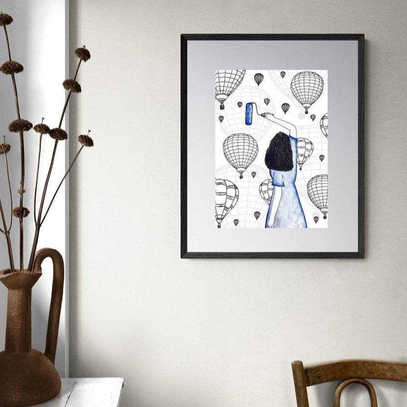 Kate Piekutowkski Original A4 Art Prints (unframed)