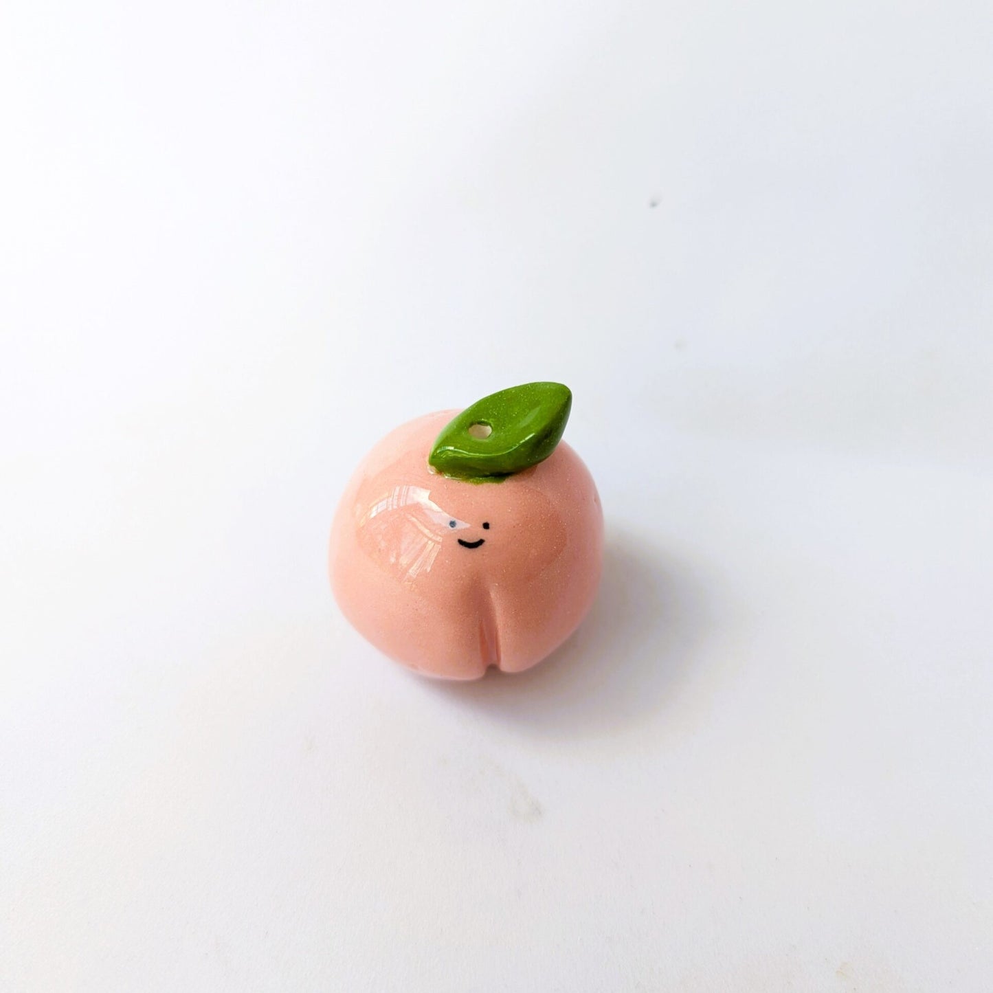 Ceramic Mini Vase Incense Holder - Peach