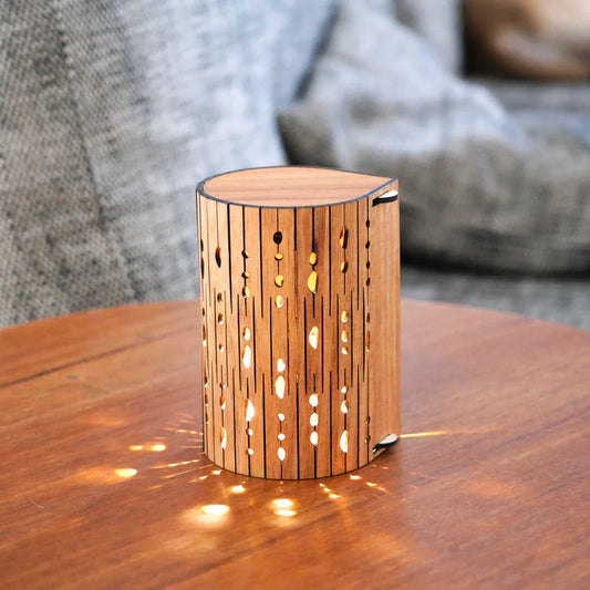 Portable Starburst Cafe Lamp - Eucalypt Plywood