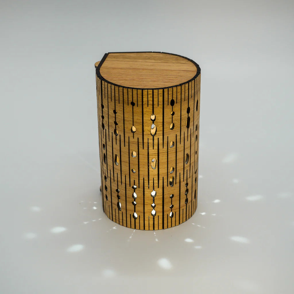 Portable Starburst Cafe Lamp - Eucalypt Plywood