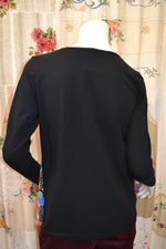 Women's Handmade Long Sleeve T-shirt - Rocks and Rain ** ON SALE **